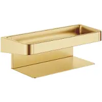 Dornbracht Ablage SERIENSPEZIFISCH Gold gebürstet PVD, Breite 303 mm, Ausladung 122 mm