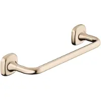 Dornbracht COYA Wannengriff in Champagne mit 22kt Gold, Stichmaß 300 mm, Breite 360 mm, Höhe 60 mm, Rosette 60 x 60 mm, Ausladung 98 mm
