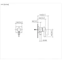 Dornbracht 36046970-42 UP-EHM m.Abdeckpl. SERIENSPEZIFISCH