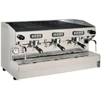Thule Siebträger - Espressomaschine BAROSSI Professionale 3 Gr. Autom. - Edelstahlausführung