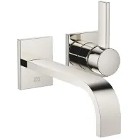 Dornbracht Dornb WT-Wand-Einhandbatt. MEM o Ablaufgarnitur Ausladung 207mm platin
