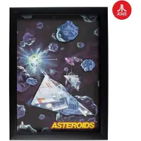 Ginza.se Official Atari 3D Wall Art - Asteroids Collection