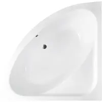 Badland Eckbadewanne Badewanne Luksja 148x148 mit Ablaufgarnitur und Füßen GRATIS ohne Verkleidung