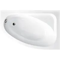 Badland Eckbadewanne Badewanne Cornea LINKS 150x100 mit AcrylSchürze, Füßen und Ablaufgarnitur GRATIS
