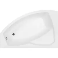 Badland Eckbadewanne Badewanne Rima RECHTS 150x95 mit Acrylschürze, Füßen und Ablaufgarnitur GRATIS