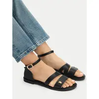 U.S. POLO ASSN. Sandalen EO-CASSIE003W/6Y1 Schwarz