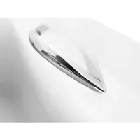 Badland Badewanne Rechteck Aria Plus 160x70 mit Acrylschürze, Handgriffen, Füßen und Ablaufgarnitur GRATIS