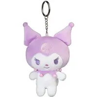 Sakami Merchandise Sanrio porte-clés peluche Kuromi Kawaii 12 cm