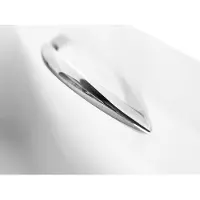 Besco Badewanne Rechteck Aria Plus 170x70 mit Acrylschürze, Handgriffen, Füßen und Ablaufgarnitur GRATIS