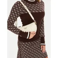 GUESS Handtasche Valla Mini HWQG81 22720 Creme