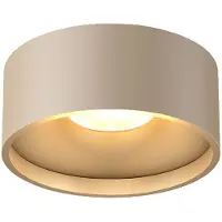 Artdelight Schlanke Deckenleuchte Oran Ø 12cm Champagner