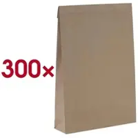 Flexipak Faltentaschen Eco, A3, braun, ohne Fenster, haftklebend, 300 Stück