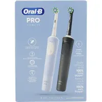 Oral-B Elektrische Zahnbürste "Vitality Pro Doppelpack" 2 Stk. Aufsteckbürsten Indikator-Borsten