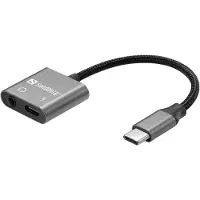 Sandberg USB-C Audio Adapter PD65W