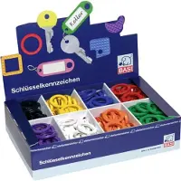 Basi Schlüsselclip 8520-9010 8-farbig 200 St.
