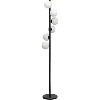Kare Design Stehlampe Scala Balls, schwarz, für Wohn- / Esszimmer, Glas, Design, Stehlampe
