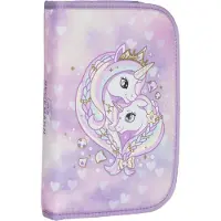Beckmann Federmäppchen m. Inhalt - Unicorn Princess - Purple - - One Size - Federmäppchen