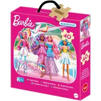 Kärnan Barbie Holzpuzzle 40 Teile