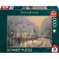 Schmidt Thomas Kinkade Studios: Feierliche Weihnachtstage (1000 Teile)