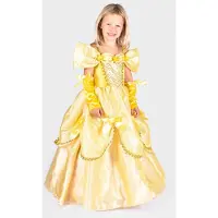 Den Goda Fen Kostüm - Prinzessinnenkleid - Gelb - - 6-8 Jahre (116-128) - Kostüme