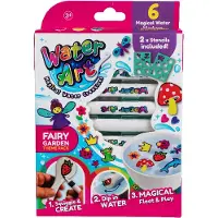 TOYMONSTER Water Art Wasserbasierte Filzstifte Feen 6 Teile
