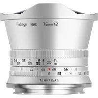 TTArtisan 7,5mm f2,0 Fisheye Nikon Z silber