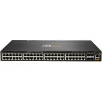 HP Aruba Networking CX 6300M 48p 1GbE 4p SFP56 Power-to-Port 2 Fan Trays 1 PSU Bundle, Managed, L3, Gigabit Ethernet (10/100/1000), Rack-Einbau, 1U