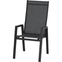 Siena Garden Savona High Back, matt-anthrazit Aluminium, Textilbezug M90919