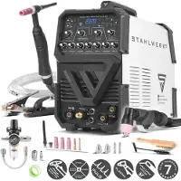 Stahlwerk Schweissgerät AC/DC WIG 200 Puls CUT ST 200 A