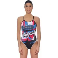 Turbo London Love Badeanzug Mit Dünnen Trägern