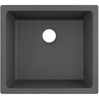 Hansgrohe S51 S510-U450 Unterbauspüle 450, Steingrau