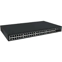 HP Networking Comware 2050 48p: Managed Switch mit 48 x 10/100/1000Base-T (PoE+) Anschlüssen, 4 PoE+ Ports, 4 SFP-Ports (1G/2.5G) und einer Leistung von 410W