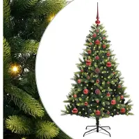 vidaXL Elia (mit LEDs und roten Bällen)