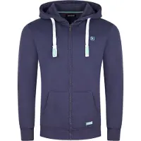 Riverso Sweatjacke Herren mit Kapuze Reißverschluss Regular Fit RIVNoah - Navy (19400) - L