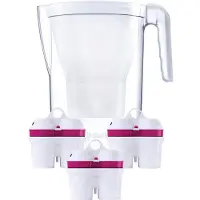 BWT Filter-Wasserkocher VIDA weiß, Handanzeige + 3 Filter