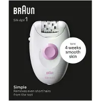 Braun Silk-épil 1 1-000 20 Pinzette Pink, Weiß