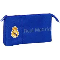 Real Madrid Federmäppchen Triple Pencil Case 812624744 Blau