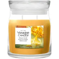 Yankee candle Starfruit & Sunshine Signature Medium Jar 368g 2-Docht