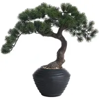 Vente-unique Kunstpflanze Asrame Braun Grün 48 cm