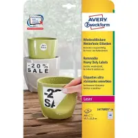 Avery-Zweckform wetterfeste, wiederablösbare Etiketten