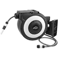 KesTek PROFESSIONAL Wand-Schlauchbox WSB30, Schlauchaufroller mit 30m Schlauch