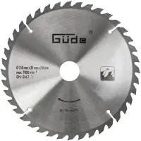 Güde Holzsägeblatt - 40T - 210x210x2,8 mm