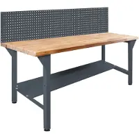 ADB Werkbank anthrazitgrau 150,0 x 75,0 x 85,0 cm