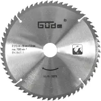 Güde Holzsägeblatt - 60T - 210x210x2,8 mm