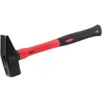 Dema Schlosserhammer / Hammer 1500g mit Fiberglasstiel