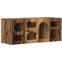vidaXL TV-Schränk ELST 100 x 35 x 40 cm Altholz Holzwerkstoff