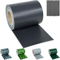 TecTake - Sichtschutzfolie für Zaun/Gartensichtschutz - 70 Meter - 19 cm hoch - anthrazit - 401874