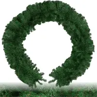 TecTake - Weihnachtsgirlande grün - 270 x 30 cm - naturgetreu