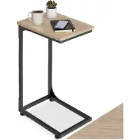 TecTake - Beistelltisch Erie - industriell - hellbraun - 40 x 30 x 63 cm - 404456