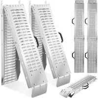 TecTake - 2er Set Rampen Björn 186 cm - klappbar, belastbar bis 400 kg - 405022